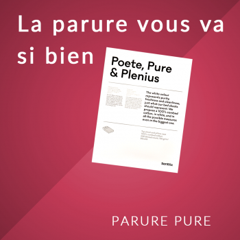 Parure de lit PURE Isoplast literie réunion